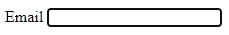 email form input that is blank